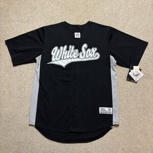 Chicago White Sox Paul Konerko 14 Jersey Medium Black Gray MLB Baseball True Fan